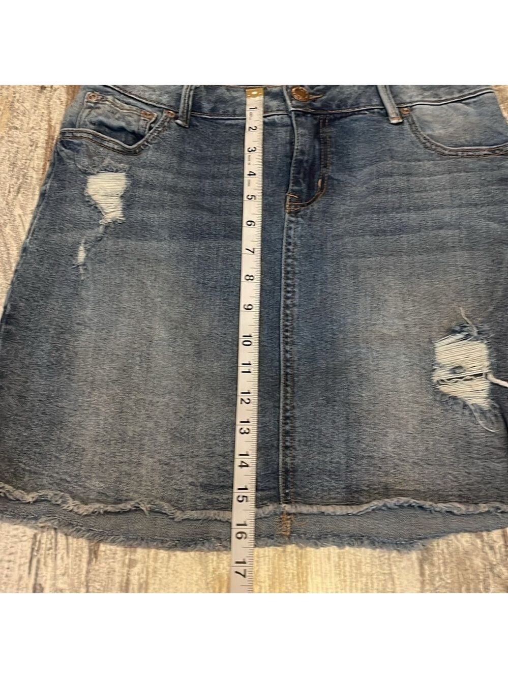 Denim Y2K Skirt Size 30 - Picture 5 of 5